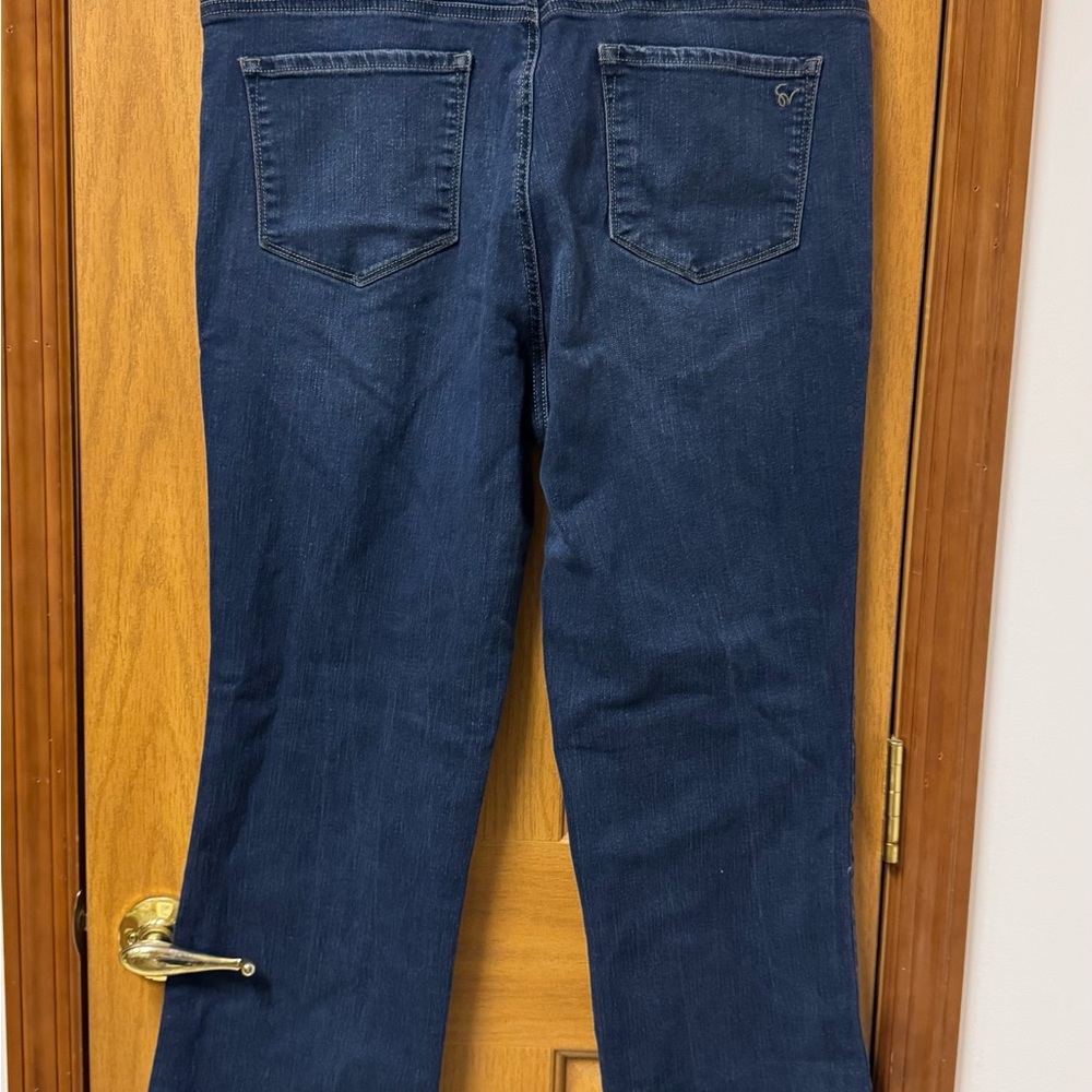 Sofia by Sofia Vergara Dark Blue Marisol Bootcut Maternity Jeans size 16